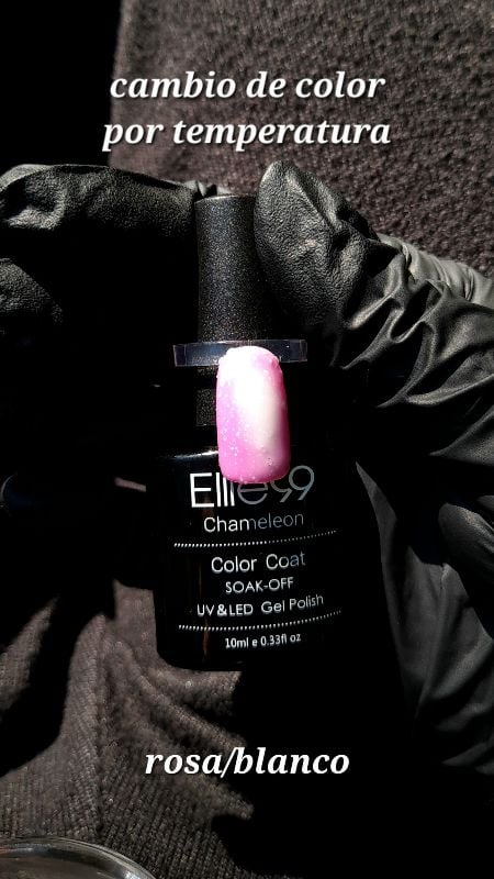 ESMALTE CAMBIO DE COLOR ELITE99 ROSA