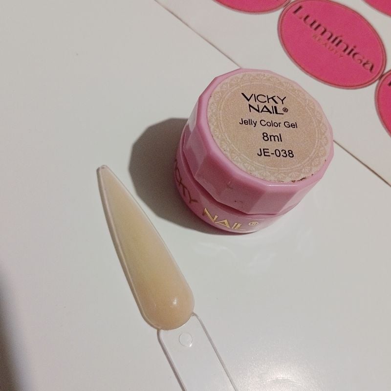 GEL ESMALTE VICKY NAIL NUDE