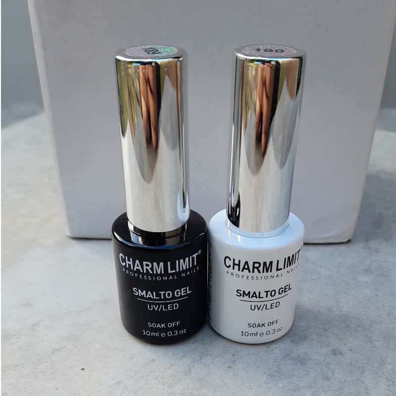 ESMALTES CHARM LIMIT NEGRO/BLANCO