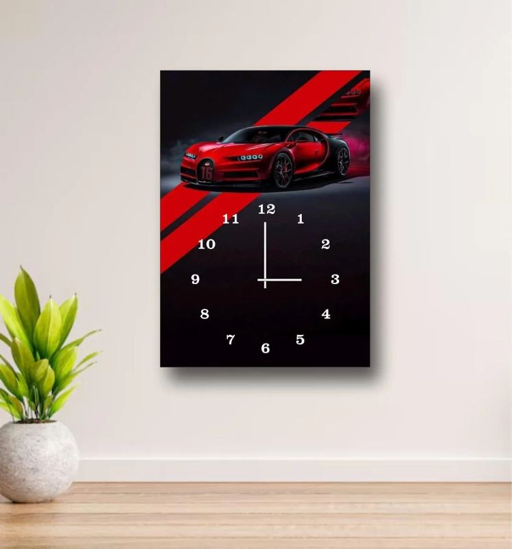 CAR BEAUTIFUL CLOCK