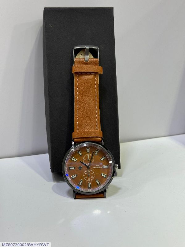 MANS LEATHER WATCH