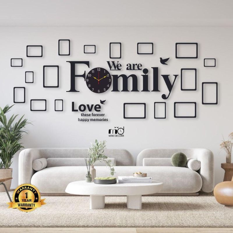 FAMILY WALL HANGING WITH FRAME