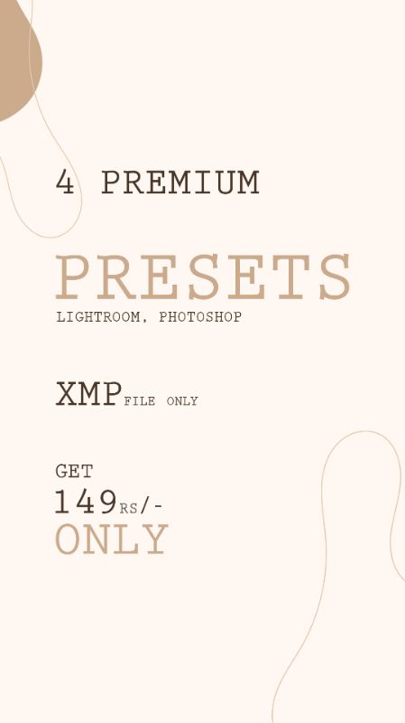 Pack 1 (Dream CI)
14 premium presets for Prewedding Special