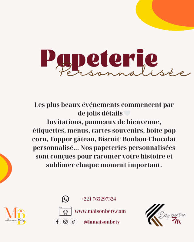 Kit decoration Anniversaire (prix variable)