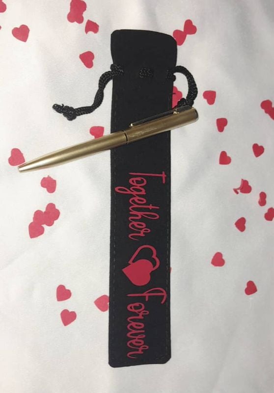 Mini Stylo et pochon Personnalisé