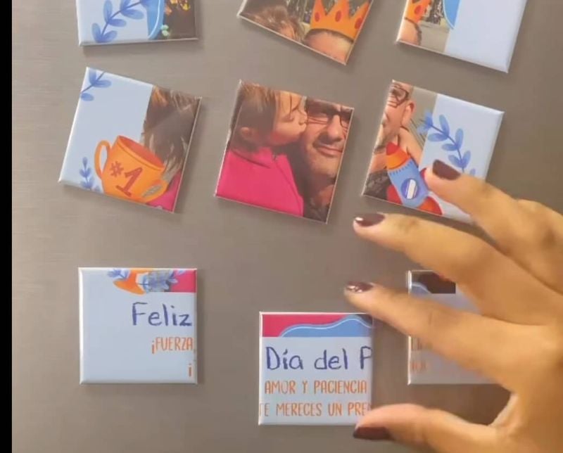 Puzzle de Photo Magnet à pression