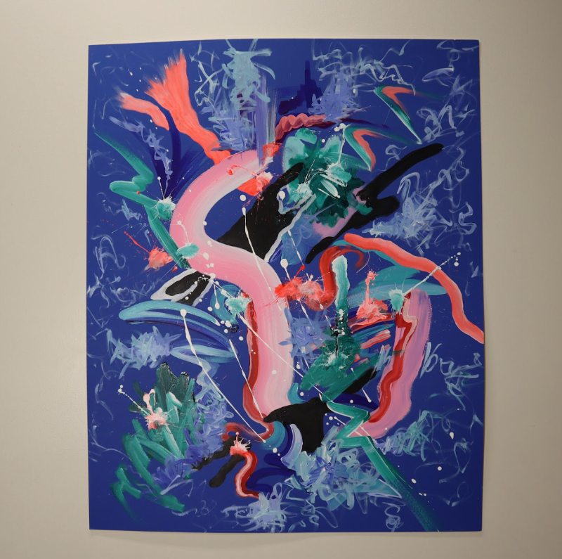 Untitled 1 [purple, pink, green]