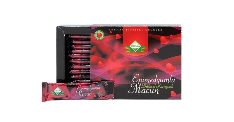 ثيمرا عسل الإبيميديوم والأعشاب، 12 جرام، 12 شريط العسل التركي رقم 1