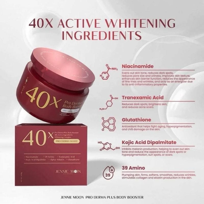 Jennie Moon 40x Pro Derma White