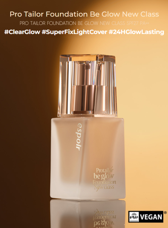Espoir Pro Tailor Be Glow Foundation New Class