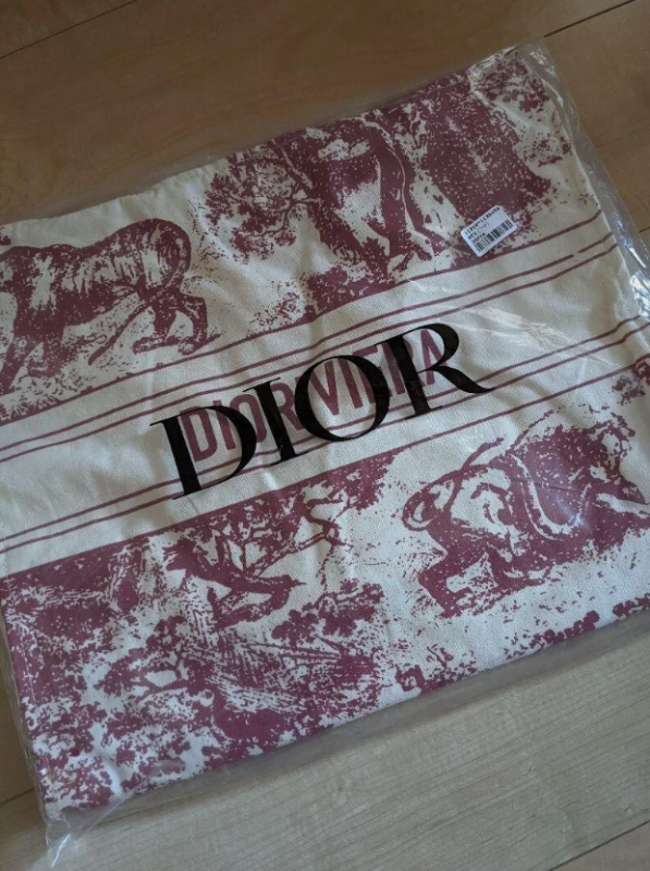 Christian Dioriviera tote bag Red (Canvas)
