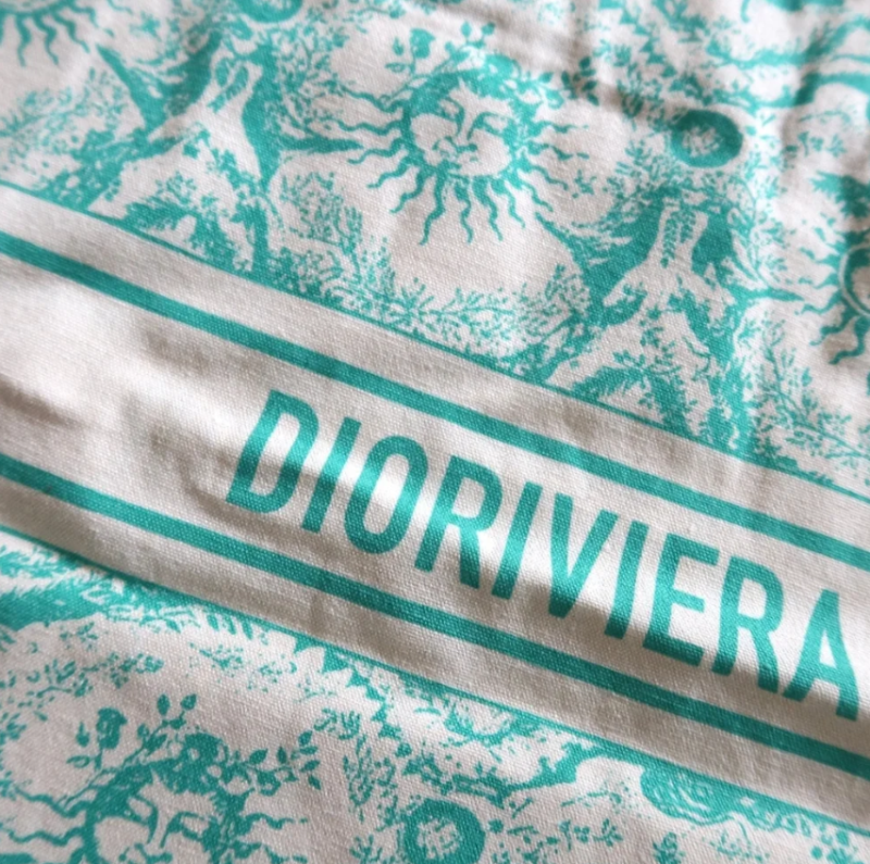 Christian Dioriviera tote bag Green (Canvas)