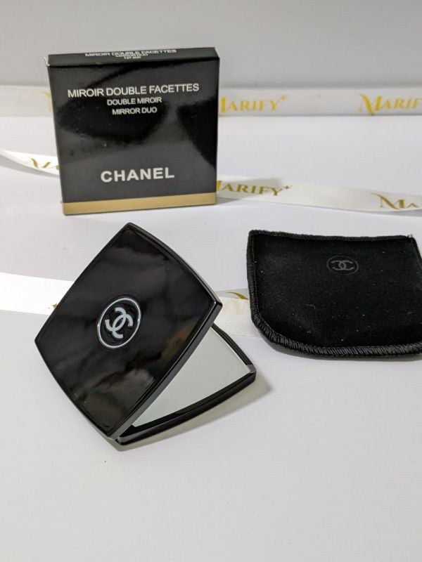 Chanel Mirior Double Facettes Engraved logo