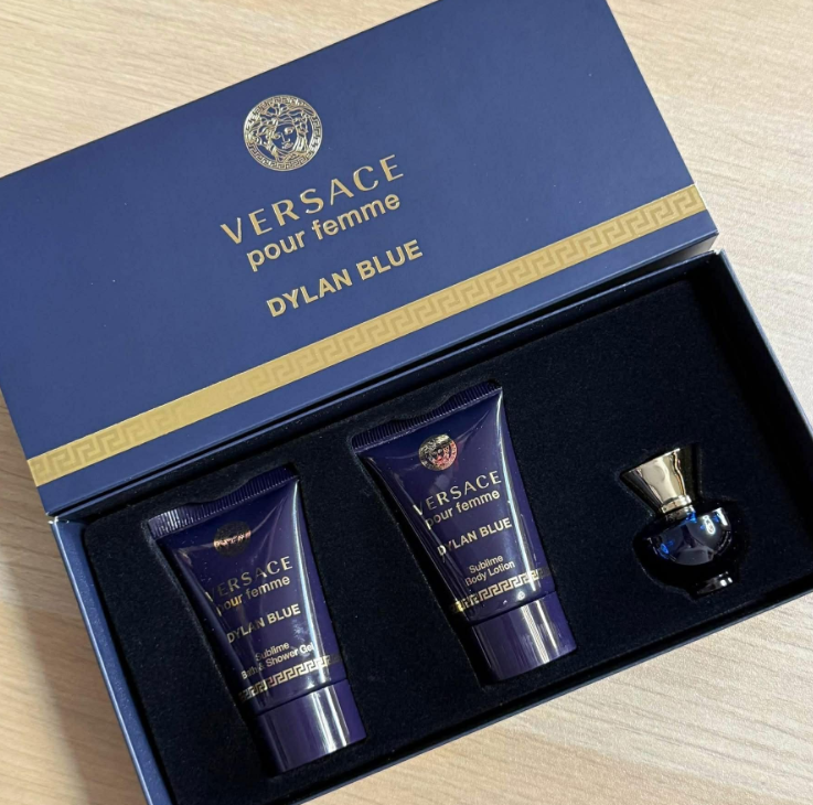 Versace Dylan Blue Pour Femme Gift Set EDP Mini