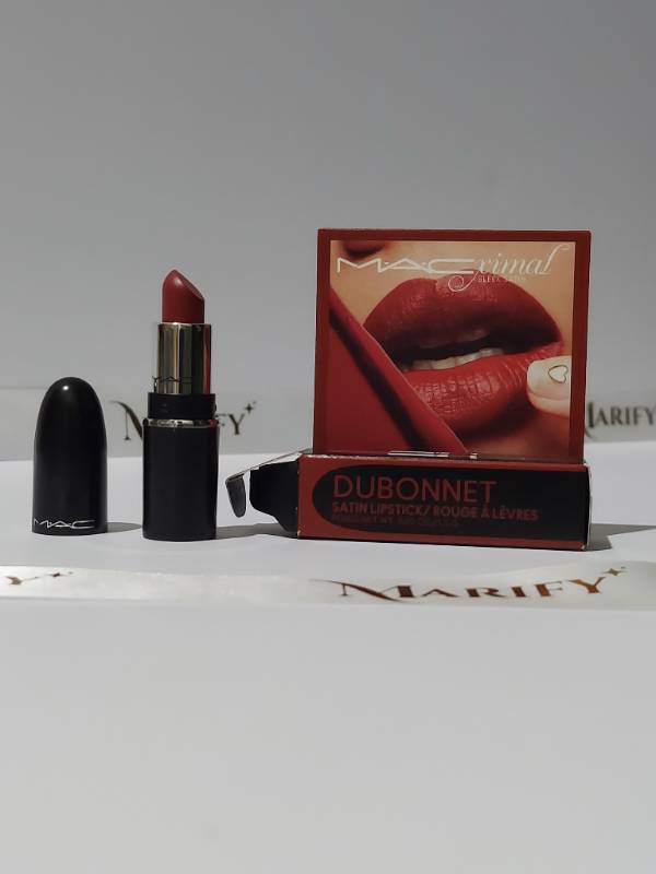 Macximal Sleek Satin Lipstick Mini - Dubbonet
