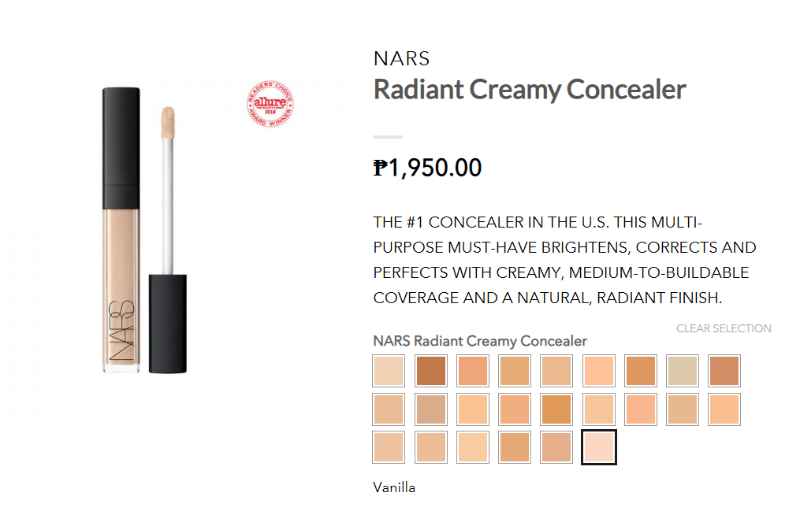 Nars Radiant Creamy Concealer