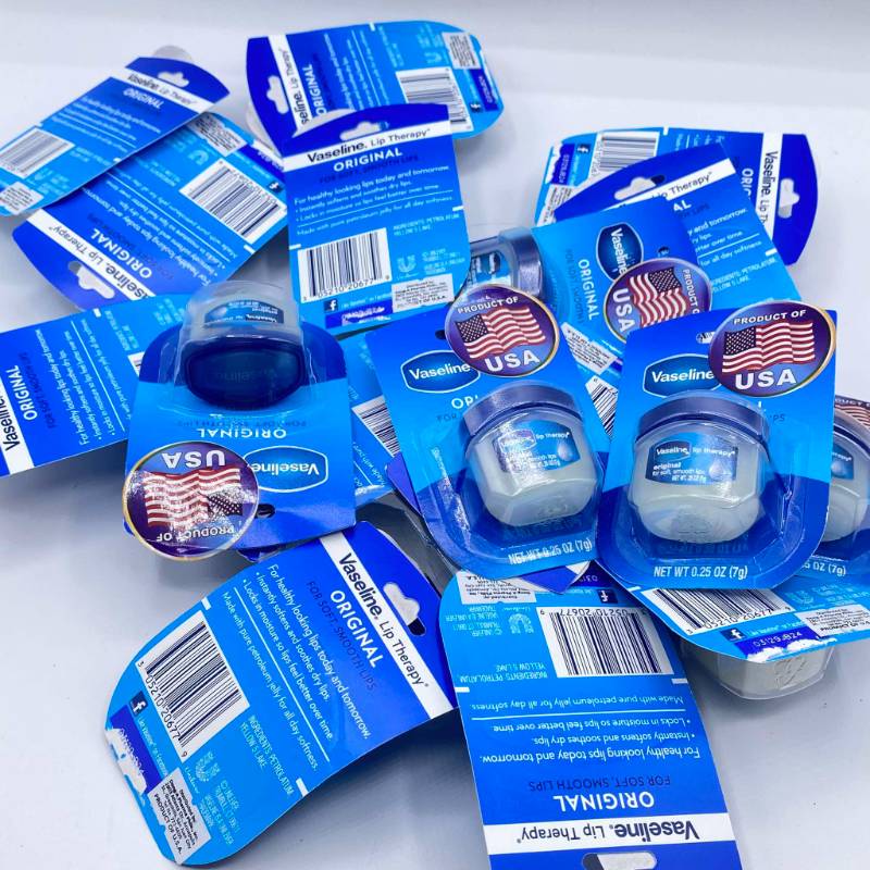 Vaseline Lip Therapy Original Lip Balm Mini with Petroleum Jelly