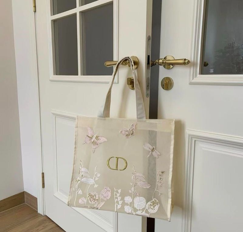 Dior Butterfly Mesh Tote