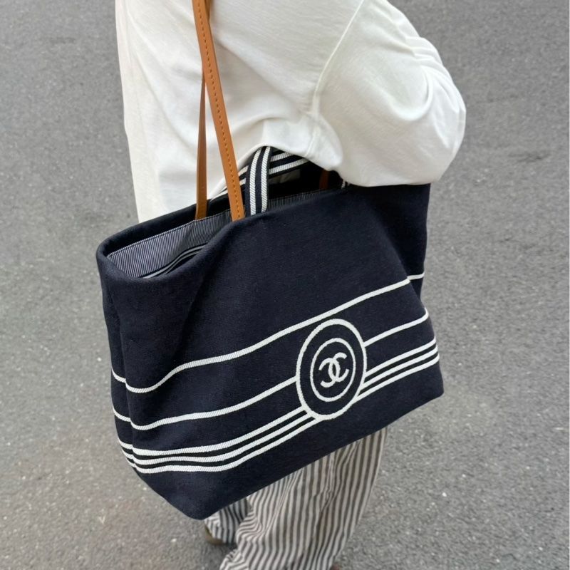 Chanel 2way Denim Shoulder Tote Bag
