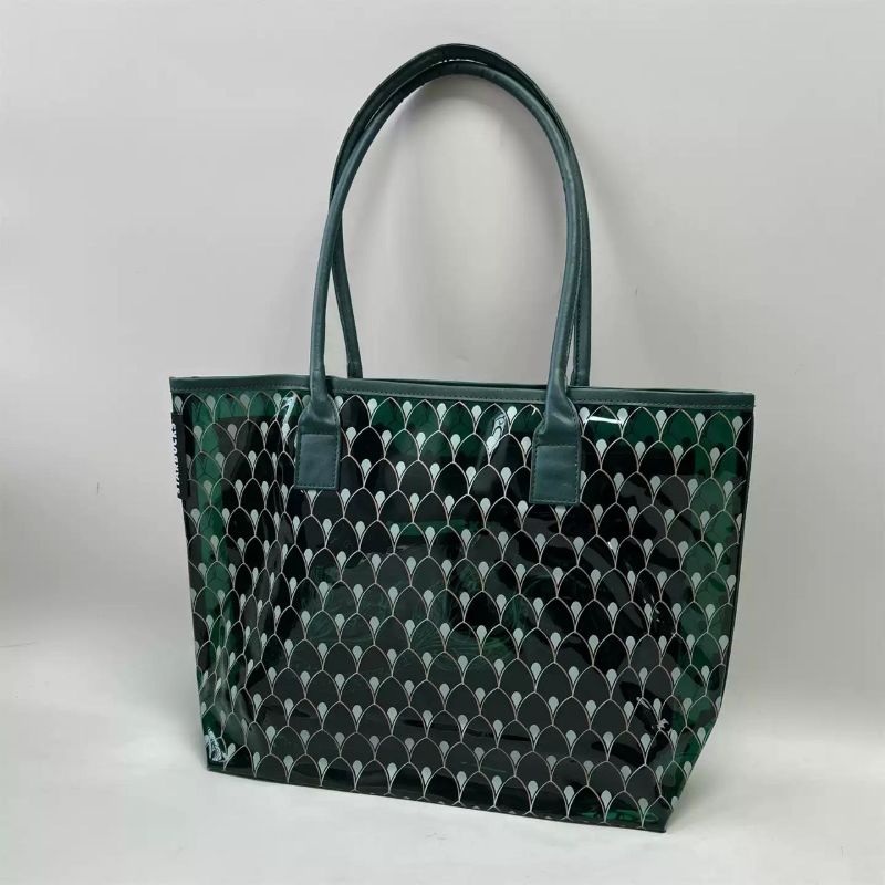 Starbucks Exclusive Jelly Tote w/laptop sleeve
