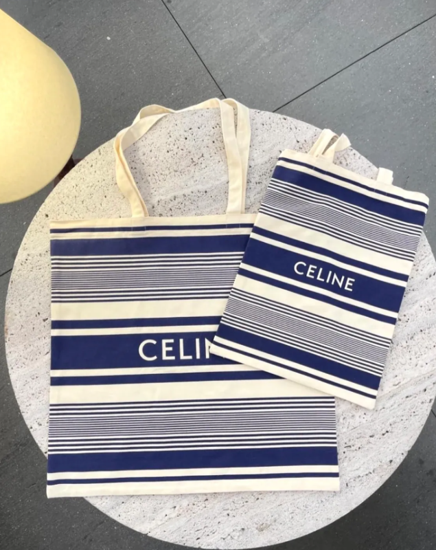 CELINE 2025 VIP Gift Canvas Tote (Large)