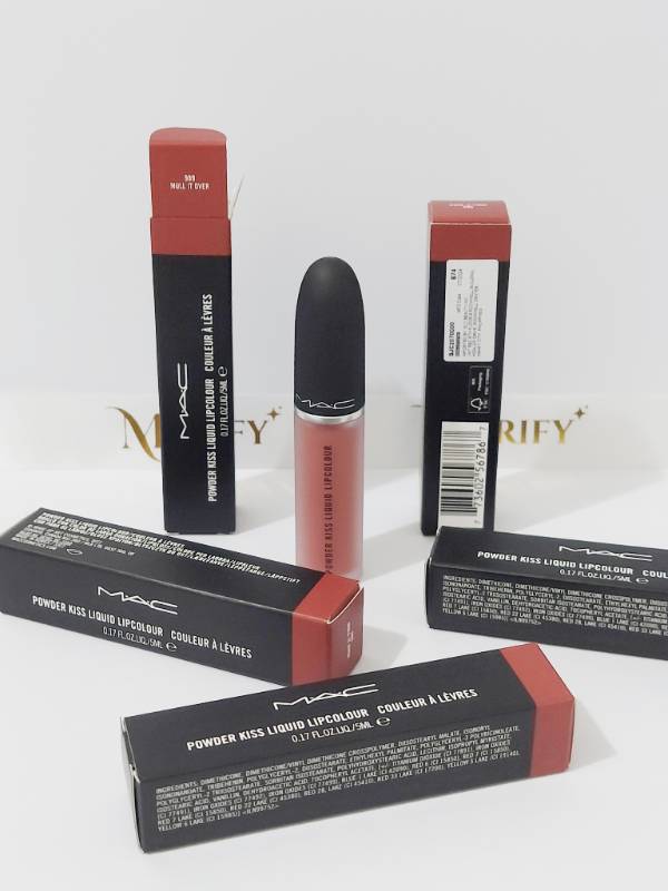 MAC Powder Kiss Liquid Lipcolour - 989 Mull it Over