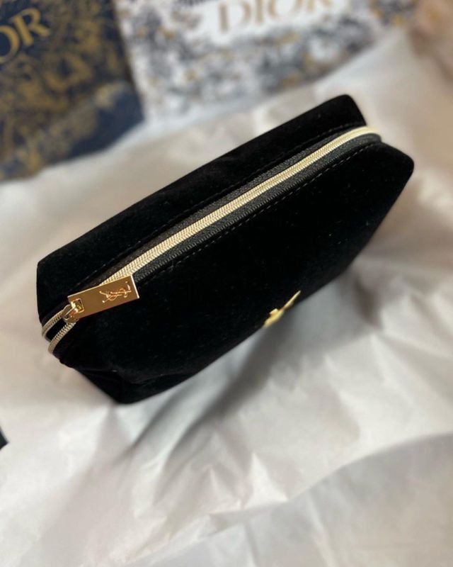 Ysl cosmetic velvet pouch