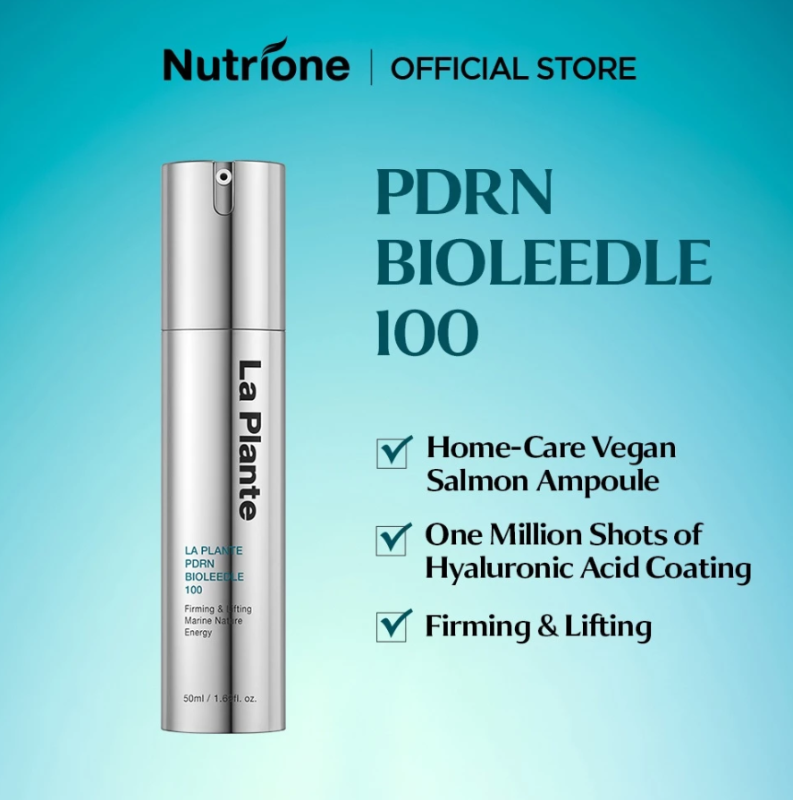 La Plante PDRN Bioleedle 100 (Vegan Ampoule / Firming & Lifting)
