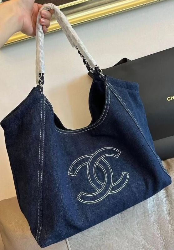 CC Denim Travel Bag