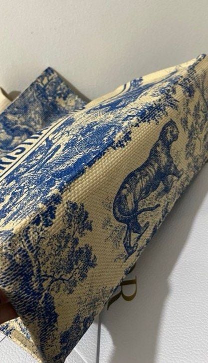 Christian Dioriviera tote bag Blue