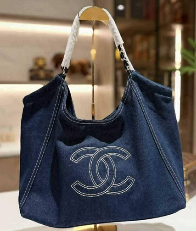 CC Denim Travel Bag