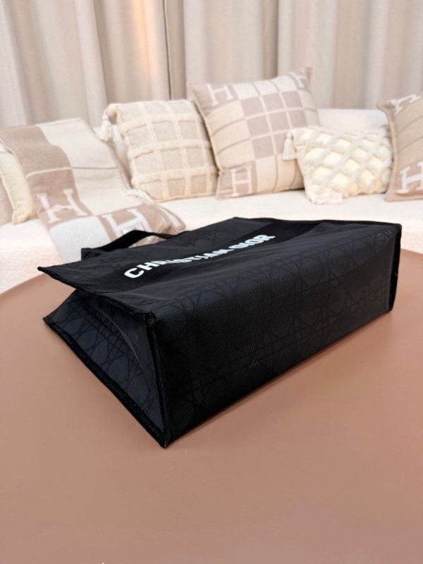 New Christian Dior Black Mesh Tote 2025