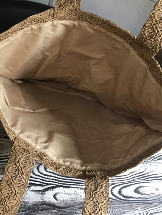 Dior Parfums Collection Woven Exclusive Tote Bag