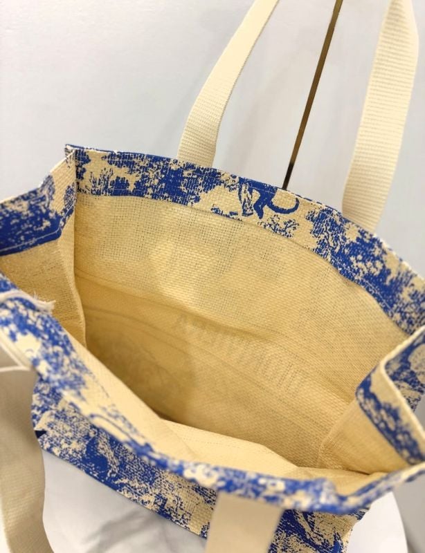 Christian Dioriviera tote bag Blue