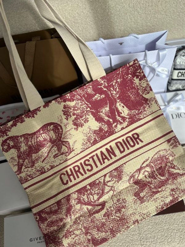 Christian Dioriviera tote bag Red