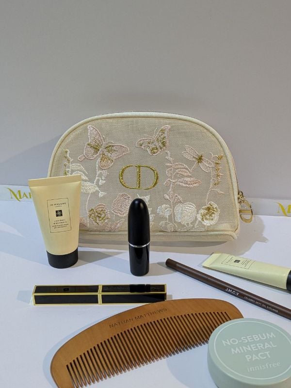 Dior Embroidery Pouch