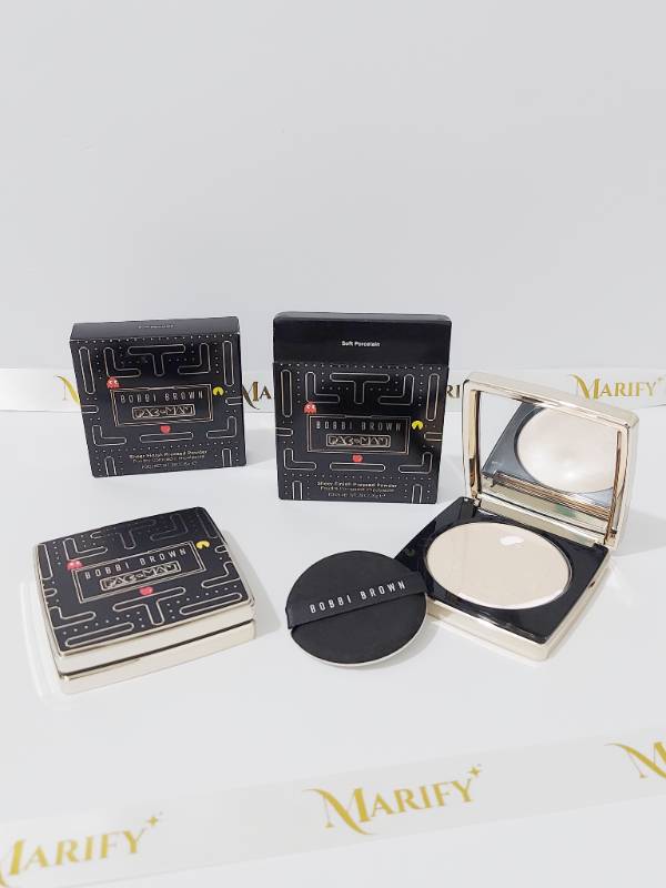 Bobbi Brown Sheer Finish Pressed Powder – Soft Porcelain (Limited Edition PAC-MAN™ Collection)