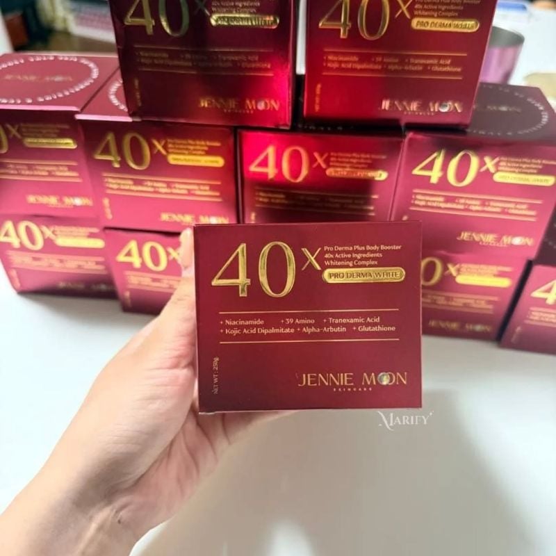 Jennie Moon 40x Pro Derma White