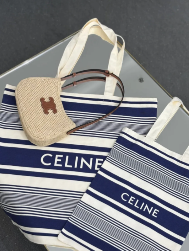 CELINE 2025 VIP Gift Canvas Tote (Large)