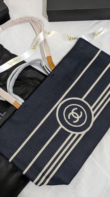 Chanel 2way Denim Shoulder Tote Bag