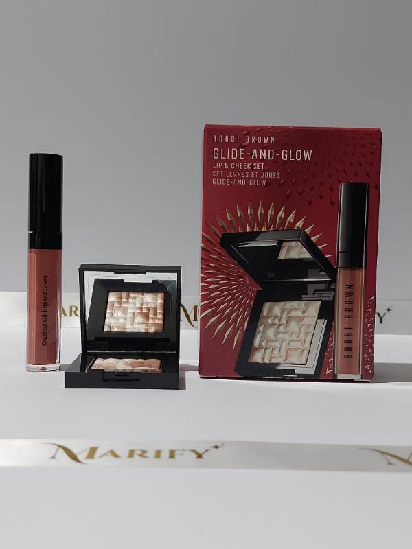 Bobbi Brown Glide and Glow Lip & Cheek Set