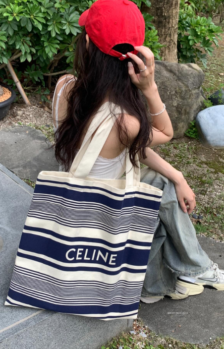 CELINE 2025 VIP Gift Canvas Tote (Large)