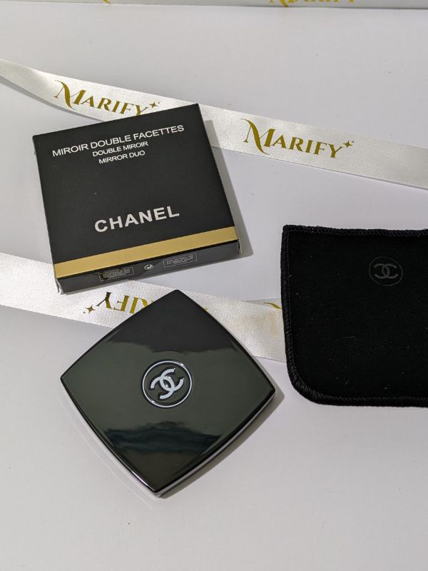 Chanel Mirior Double Facettes Engraved logo