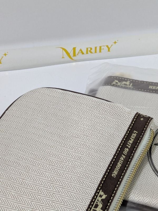 Repurposed Hermes Dustbag