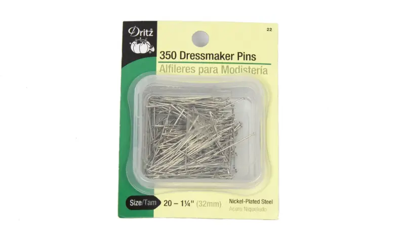 Pins: #20 Dressmaker, 350/Pack - 1-1/4" Length
