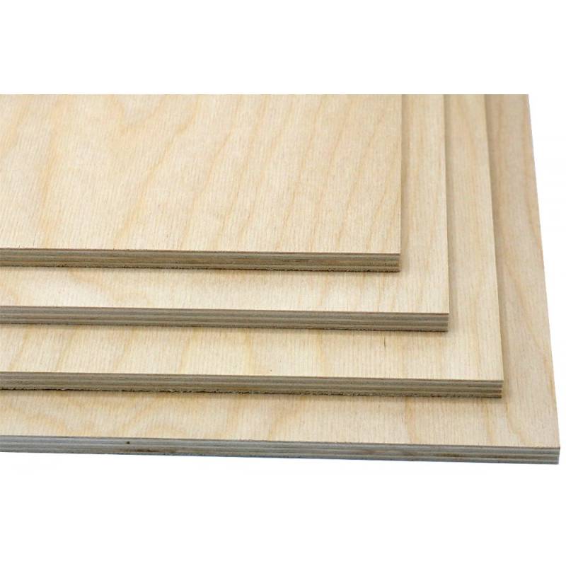LASER CUTTER SIZED: 1/4" Birch Plywood, b/bb - 24"x 36"