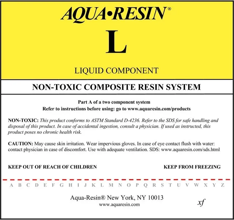 Aqua Resin Liquid (L) - 1 lb