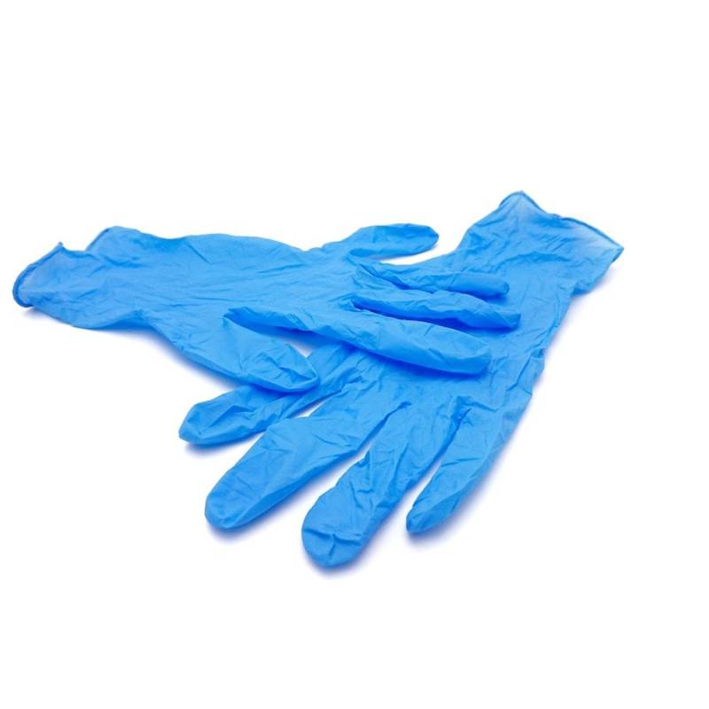 Gloves: Nitrile, Blue - Small PAIR