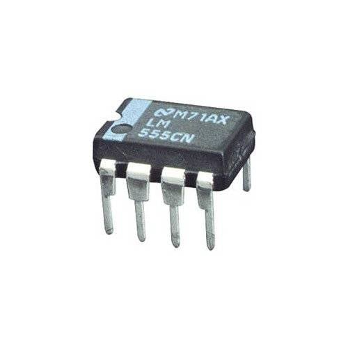 Standard Timer Chip: LM 555, 8 Pin