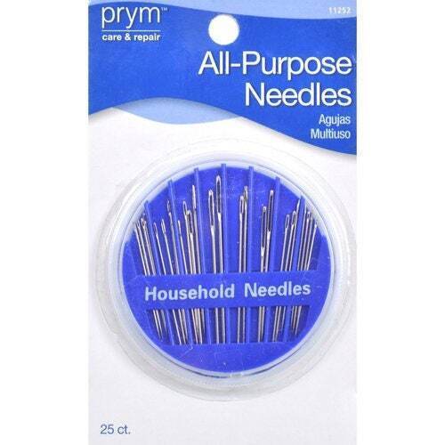 Needles: All-Purpose, Nickel, Assorted 25/pk